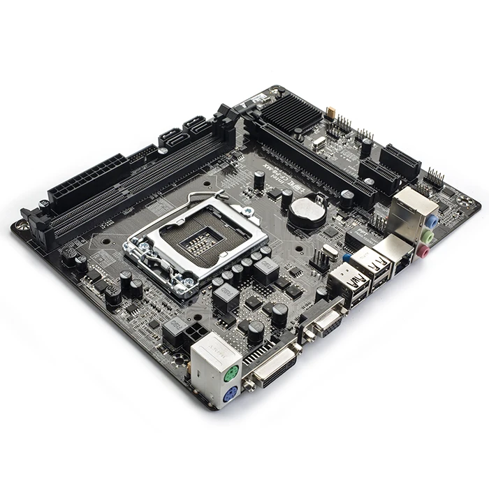 Красочные C. H81M все твердотельные V24A Intel материнская плата mATX двухканальная DDR3