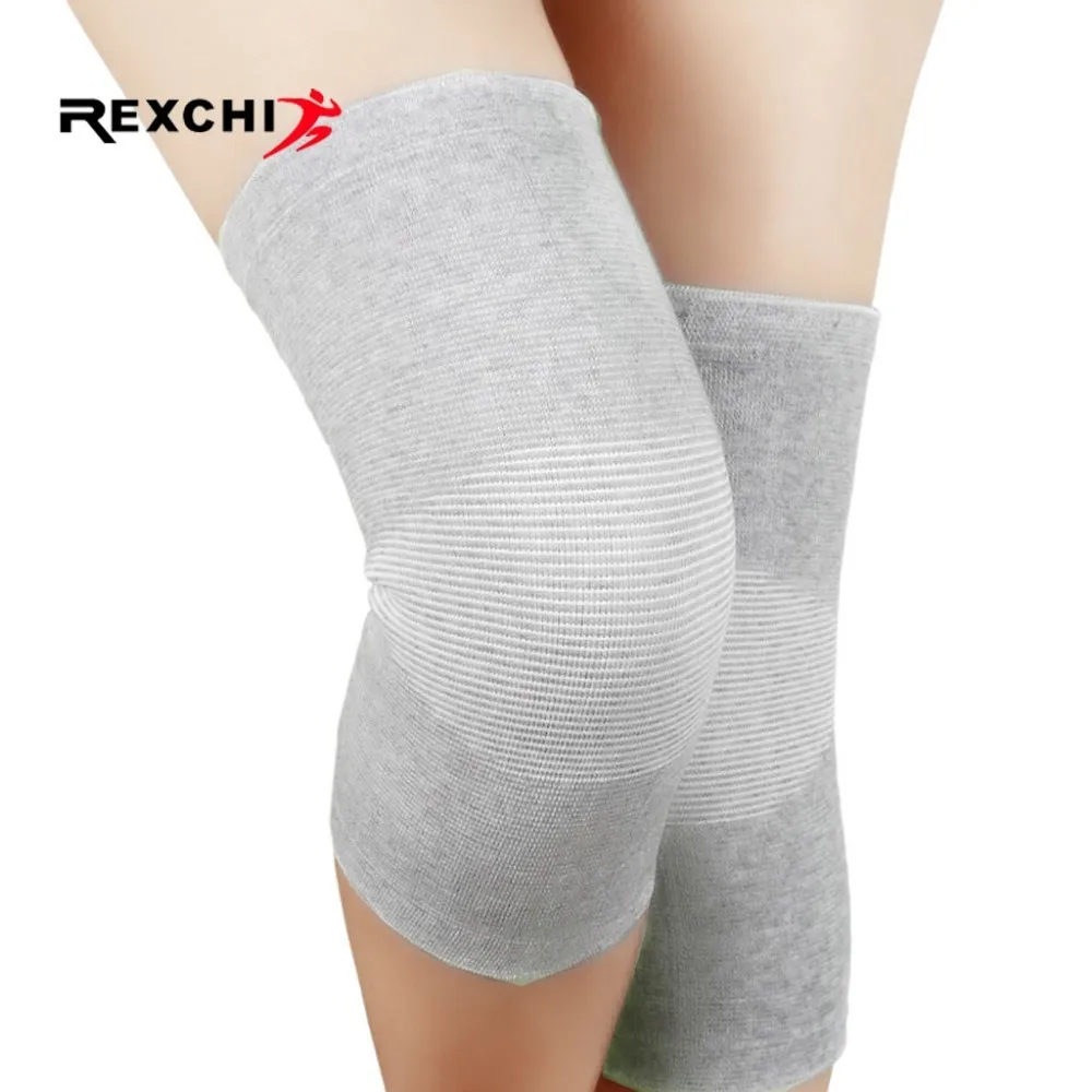 REXCHI 1 пара теплые наколенники бамбуковый уголь Защитное снаряжение для женщин и
