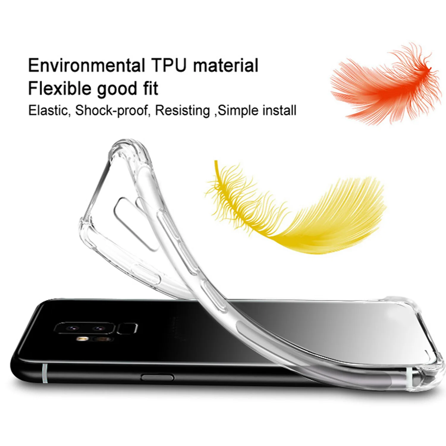 Прозрачный чехол из ТПУ для Xiaomi Redmi Go 7 Note 6 Pro телефона противоударные силиконовые