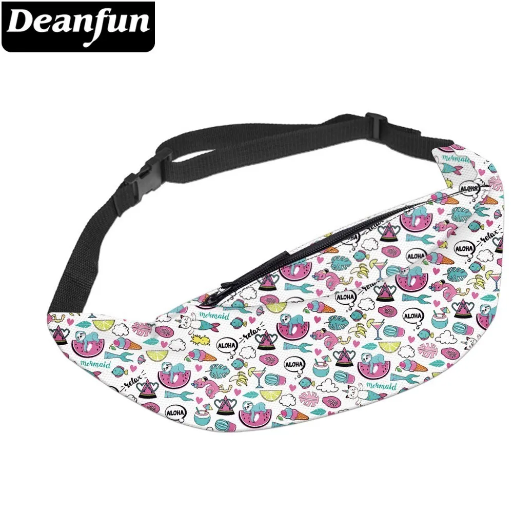 Поясная Сумка Deanfun для женщин водонепроницаемая поясная сумка в виде Русалочки