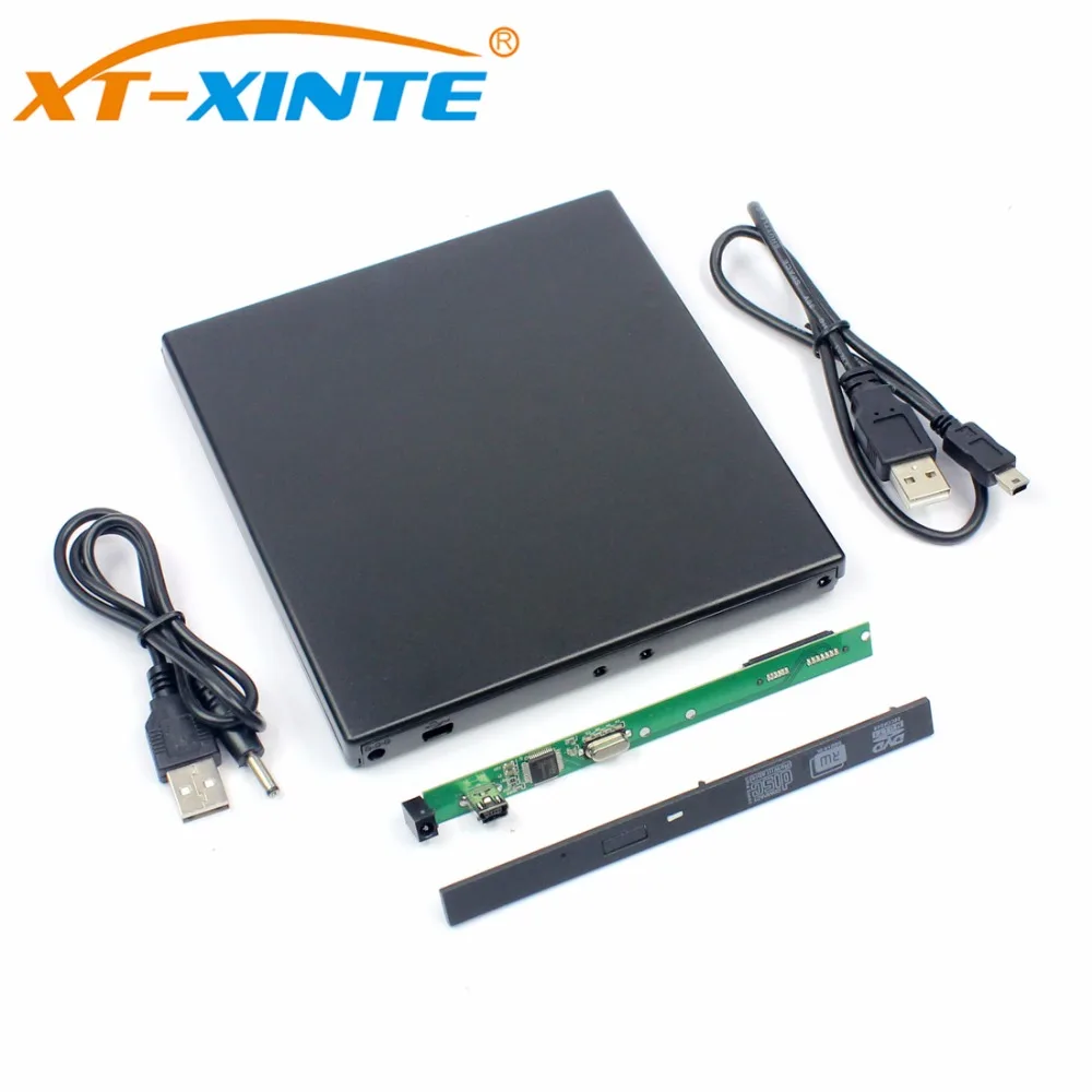 9 5 мм USB 2 0 Внешний привод DVD CD Rom IDE чехол оптовая продажа для ноутбука