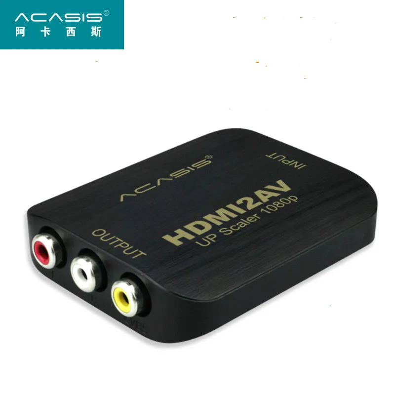 Преобразователь Acasis 1080P HDMI в SCART AV адаптер HDMI2AV HD видео аудио in Scart out для PS4 DVD