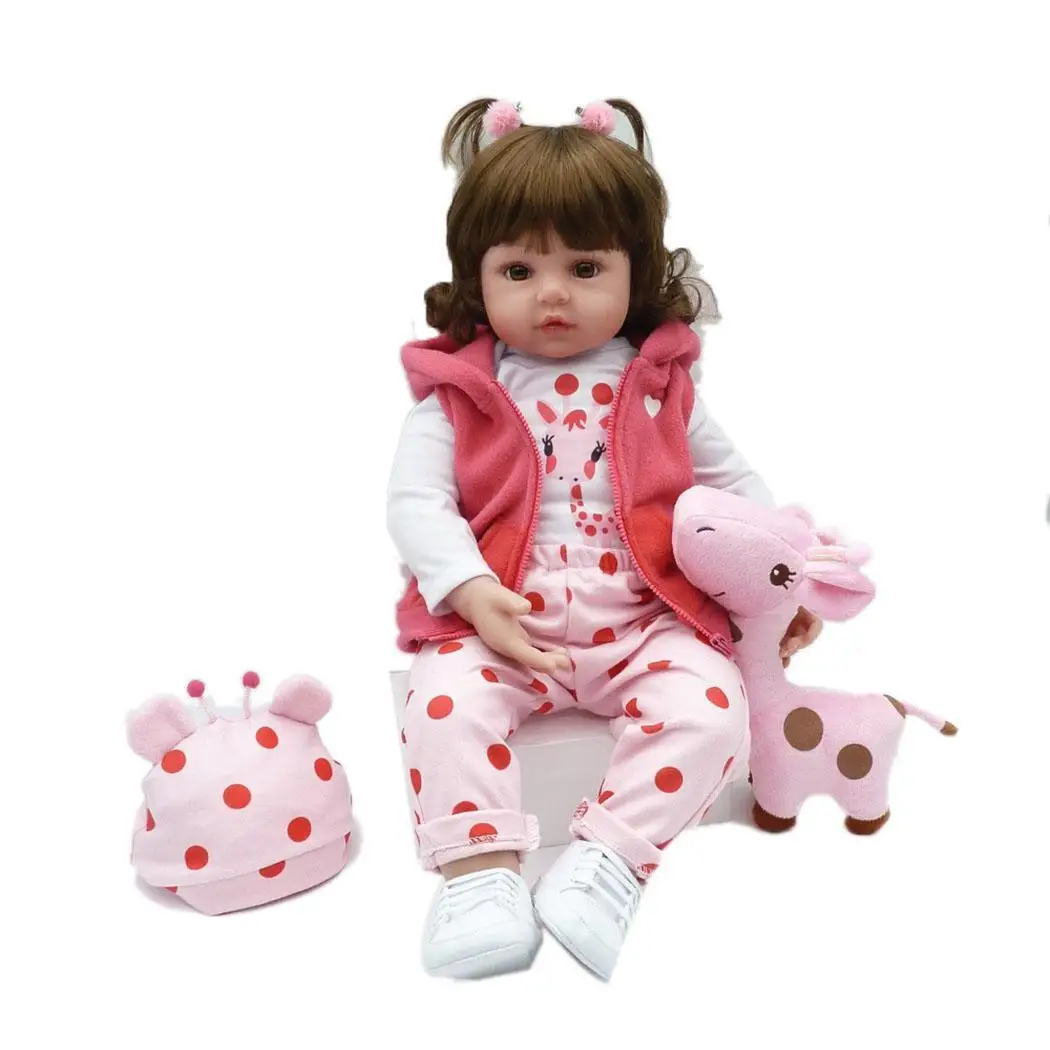 Силиконовая кукла Reborn Baby Реалистичная Boneca настоящая для девочек на день рождения