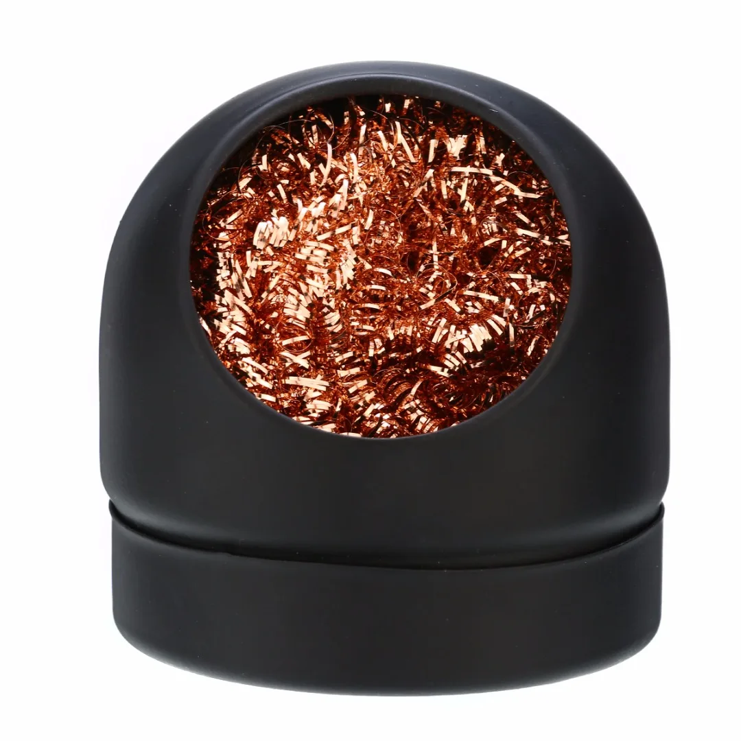 1 шт. сварочный паяльник наконечник для очистки шариковый держатель со стальной