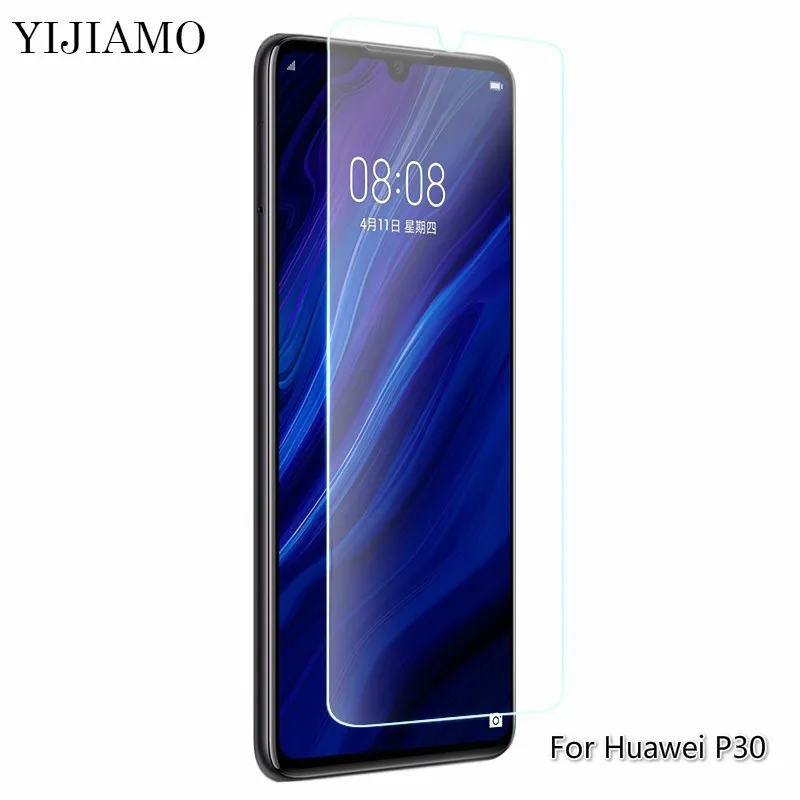 2.5D Защита экрана для Huawei P30 закаленное стекло чехол Lite защитная пленка 9H
