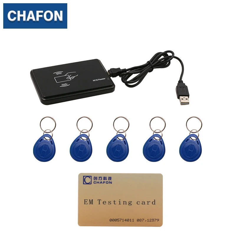 125 кГц RFID ID устройство для считывания em карт и писатель копиры/Дубликатор