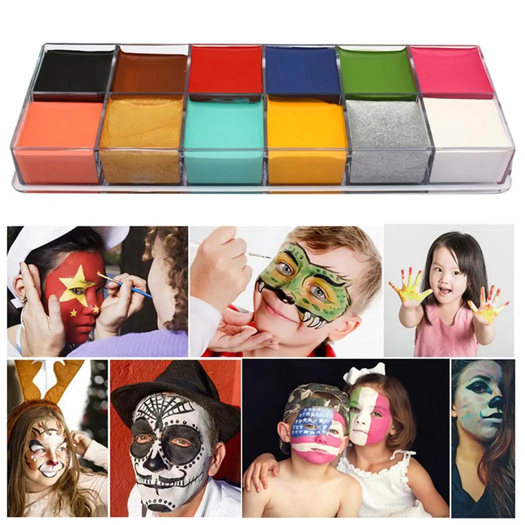 Новинка праздничный фестиваль цветные краски для тела нормальная кожа декор