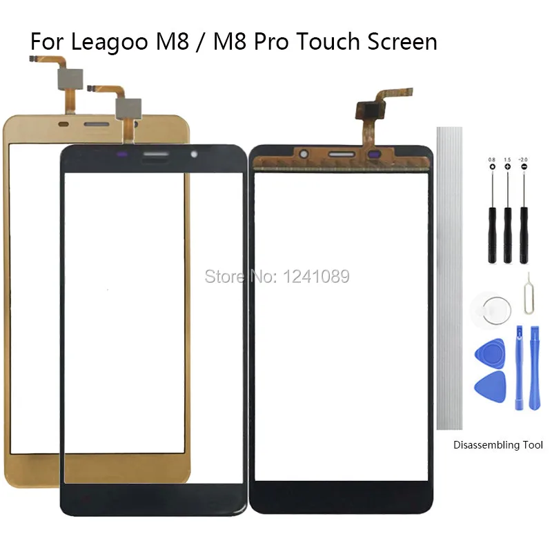 Сенсорный экран 5 7 дюйма для Leagoo M8 дигитайзер стекло Оригинальные запасные части
