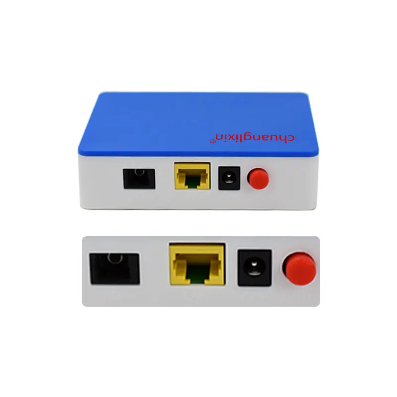 CHUANGLIXIN GPON ONU маршрутизатор 1GE ONT 1 порт одиночный LAN OLT 25G Gpon волокно для дома FTTB