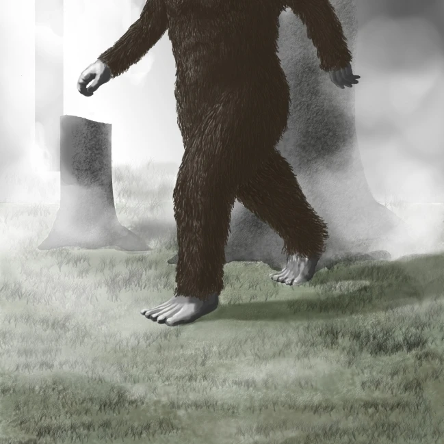 Big Foot Poster Print by Spencer SuttonScience Source (24 x 36) | Дом и сад