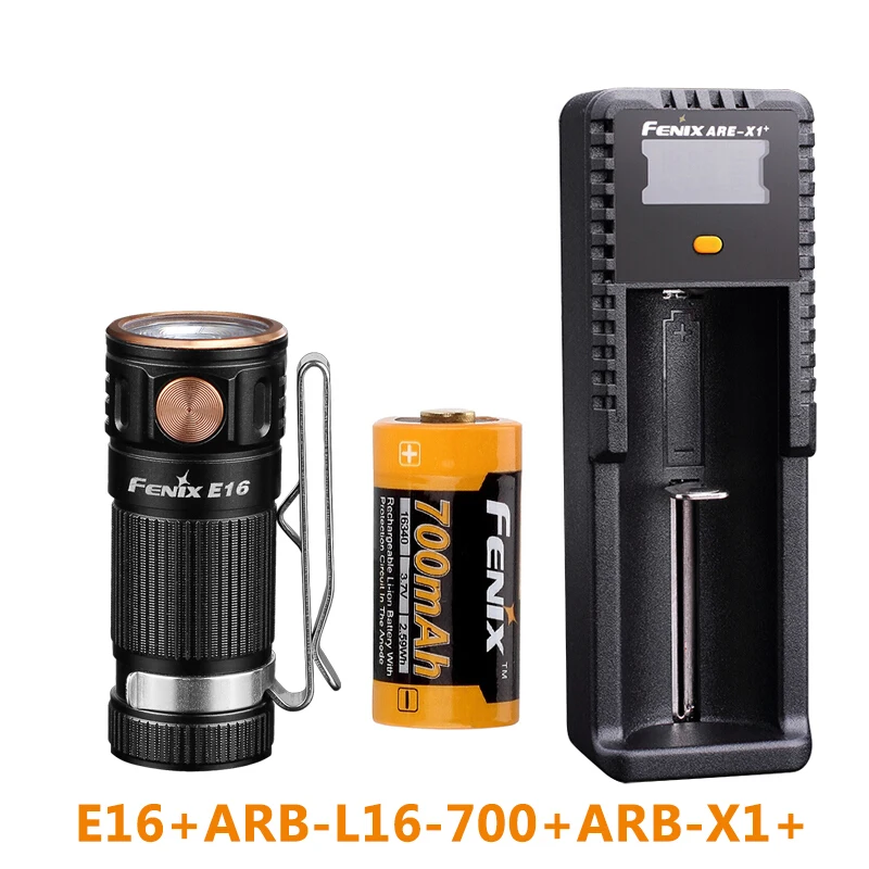 Новый нейтральный белый светодиод FENIX E16 Cree XP-L HI Max 700 Lumens 16340/CR123A | Лампы и освещение