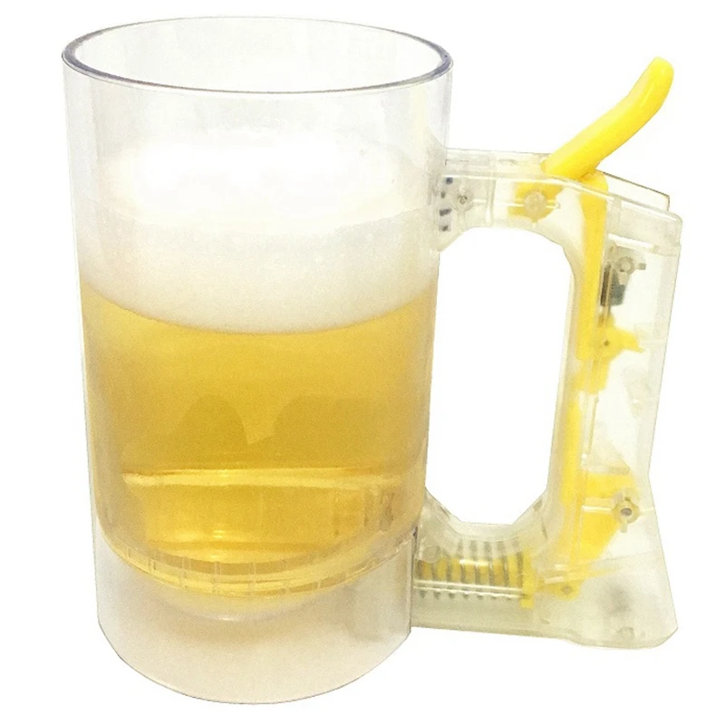 Новая бар атмосферная пивная пузырьковая пенящаяся Кружка 1 шт. часовая