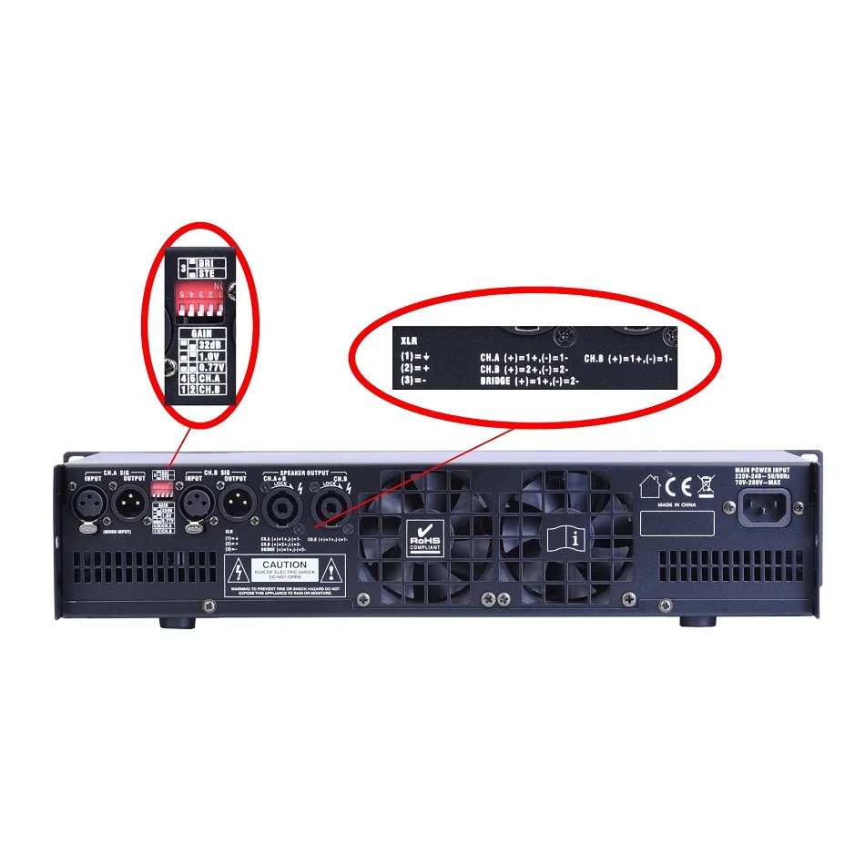 2 канала класса D 400 Вт на 8ohm Mosfet Профессиональный Мощность усилитель домашний