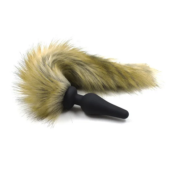 New Silicone Anal plug Sexy Feather Flirting Fox tail Anus Sex Body Swing Erotic Toys For Momen/Couple | Красота и здоровье