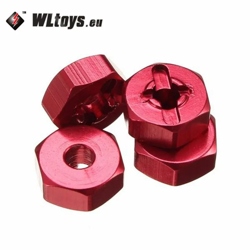 WLtoys обновленный металлический шестигранный адаптер 7 мм до 12 для A959B A979B A969 K929 RC
