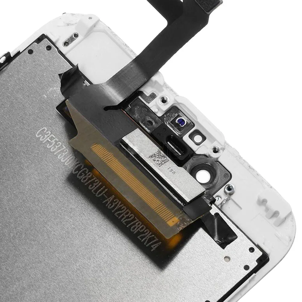 Восстановленный ЖК-дигитайзер в сборе для iPhone 6 S черный/белый панель класса AAA |