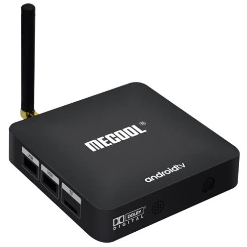 ТВ приставка MECOOL KM8 Android 9 0 4K HD с голосовым пультом Amlogic S905X 2 Гб RAM 16 ROM BT4.2 VP9 HDR10
