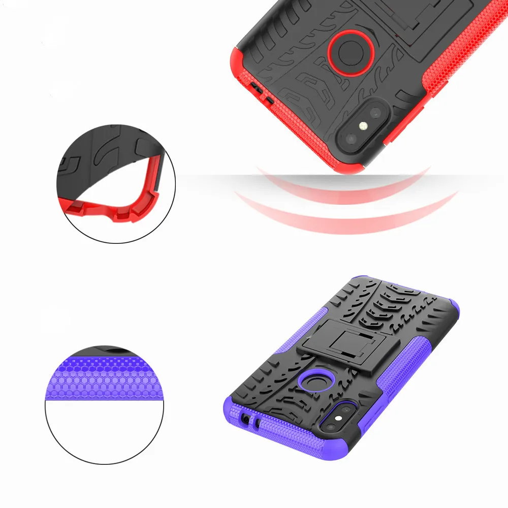 Цнтркж Броня для кейса Motorola Moto One Power P30NOTE бамперная ударопрочная жесткая задняя крышка твердый TPU PC кейсы на P30 Note.