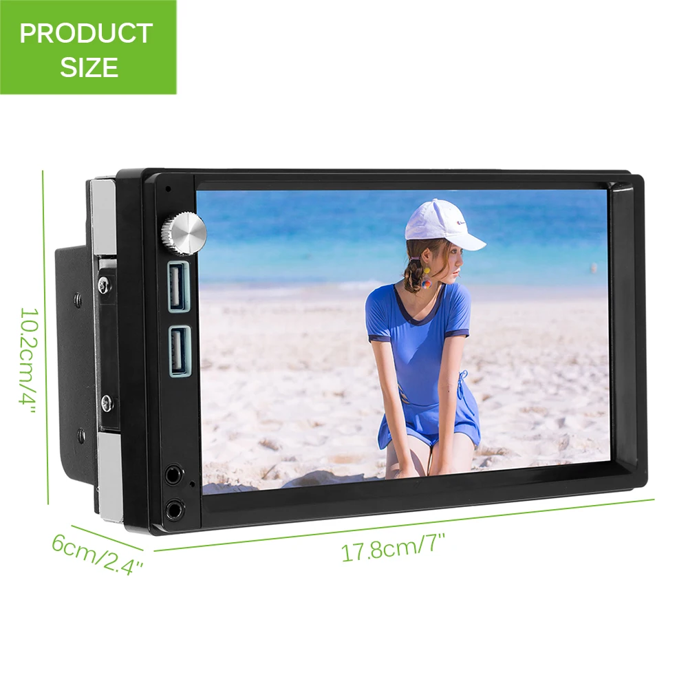 2 в 1 USB автомобильный комплект для IOS Android FM Автомобильный мультимедийный плеер