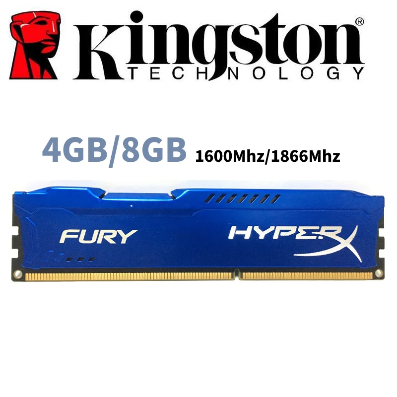 Память ОЗУ для ПК Kingston HyperX FURY б/у модуль памяти оперативной настольного
