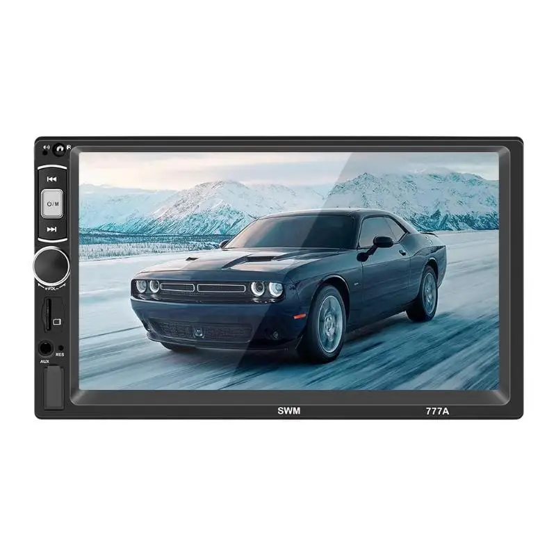 SWM 777A 2Din 7 &quotсенсорный экран Bluetooth Mirror Link автомобильный стереопроигрыватель MP5