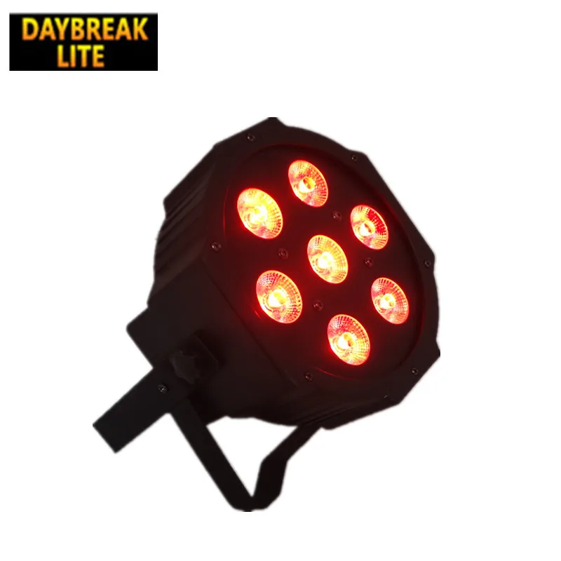 Бесплатная доставка Высокое качество мини led par свет пластиковый плоский тонкий