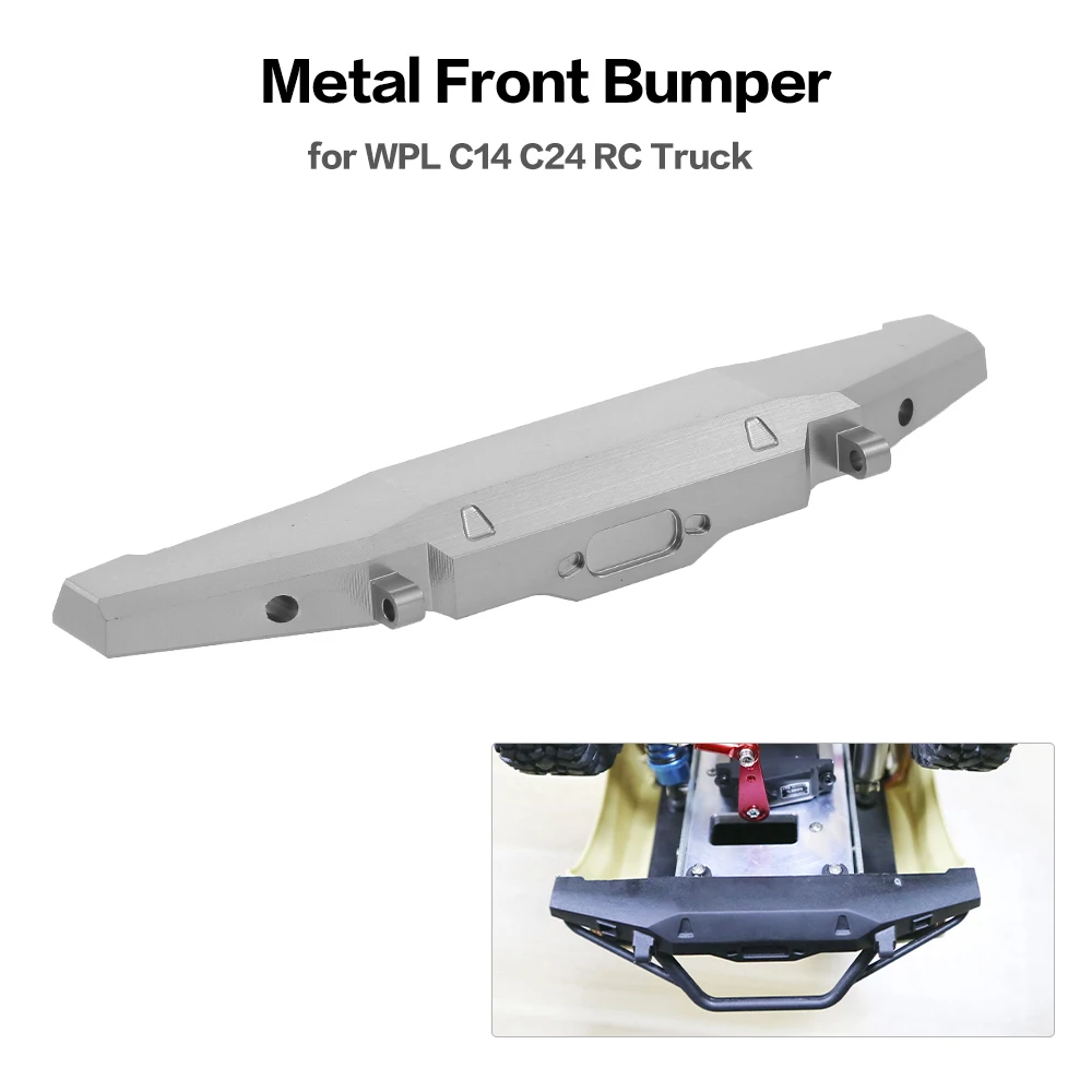 Высококачественный металлический передний бампер Goolsky для радиоуправляемого