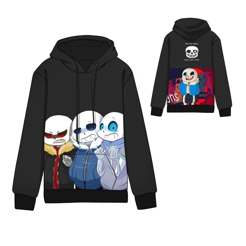 Лидер продаж хлопковые Толстовки для косплея по аниме undertale стандартные зимние