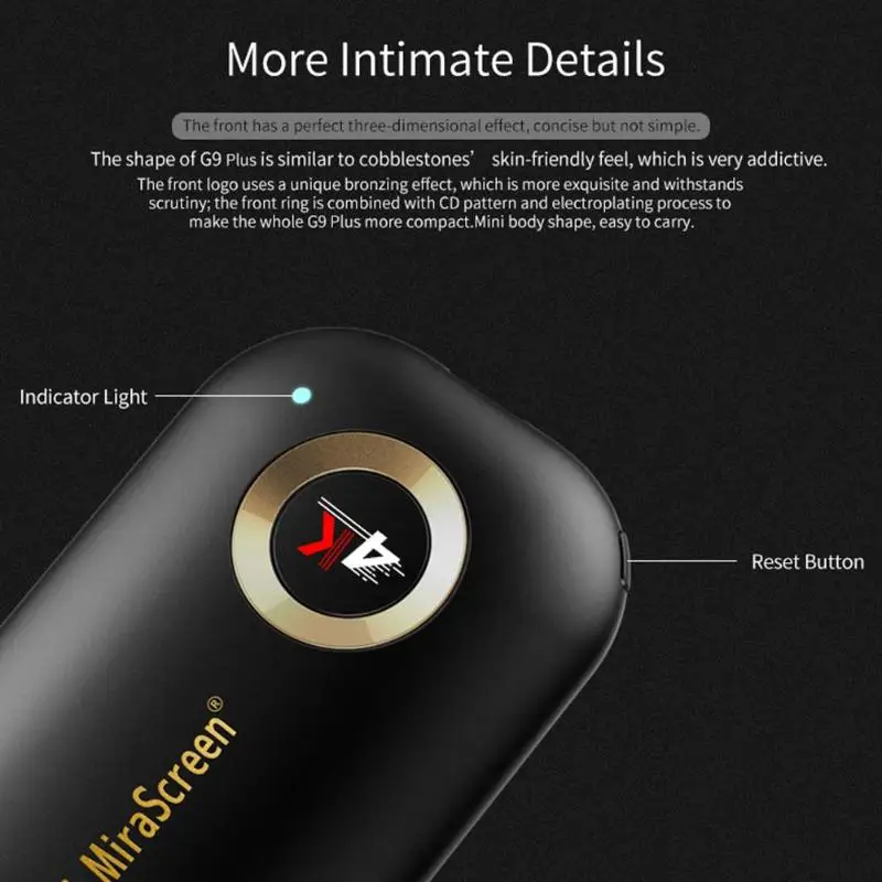 G9 плюс 4 K 2 4G HDMI беспроводной WiFi Дисплей Dongle HDTV Видео переходник с поддержкой