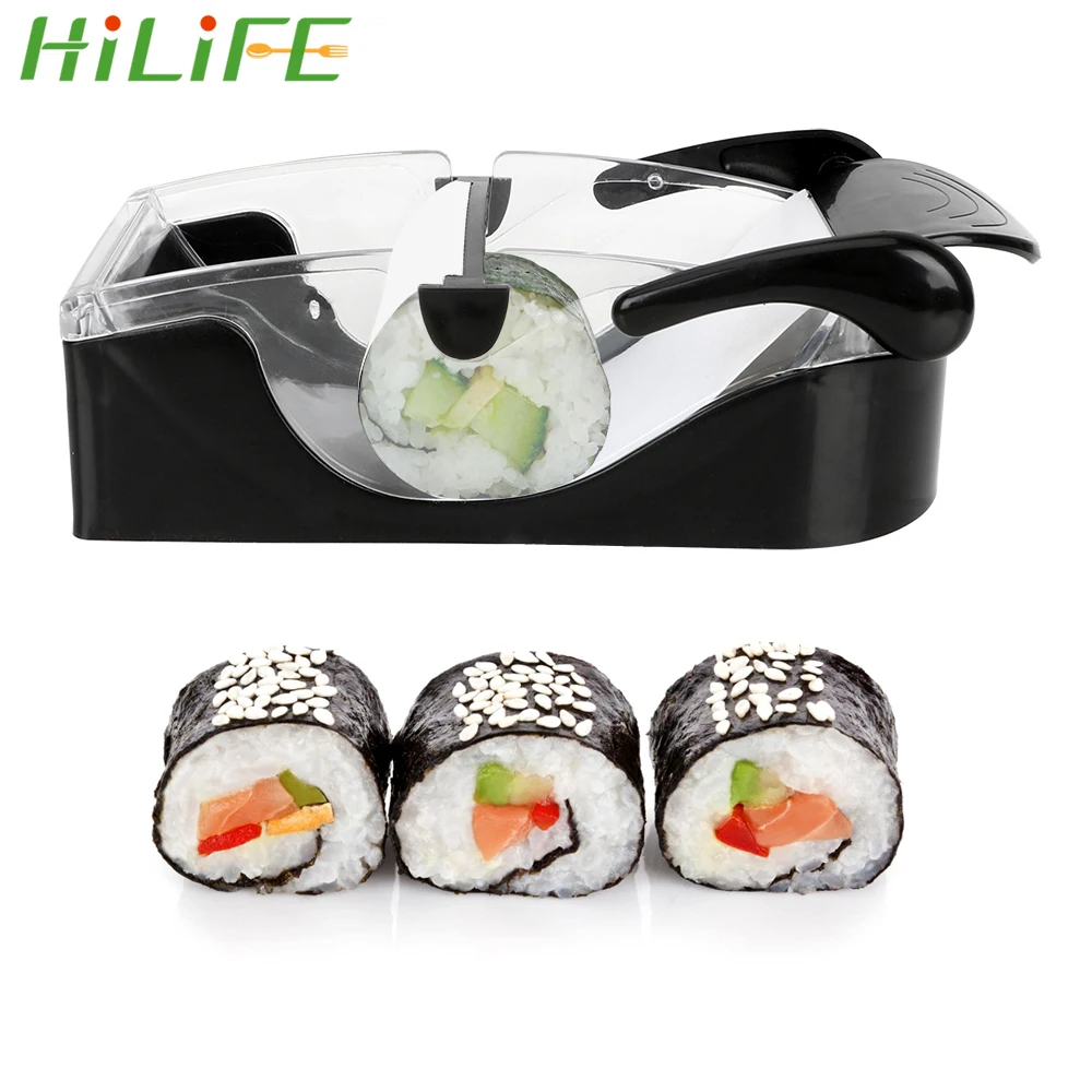 HILIFE Non stick Roll Mold Sushi Roller Tools Kitchen Accessories Maker Cooking tools Gadgets|Инструменты для суши| |