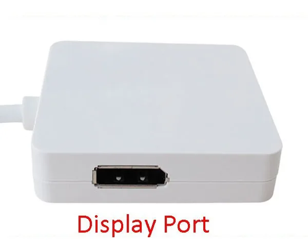 500 шт. 3 в 1 Mini Display port DP кабели к DVI HDMI кабелю адаптер Port для Macbook Air Surface Pro PC|Кабели VGA| |