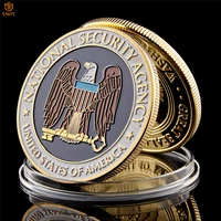 usa national security agency washington d c novelty gold challenge coin american eagle coin collection