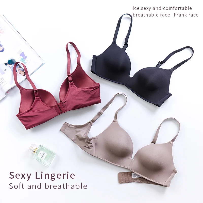 Женское Бесшовное нижнее белье modis bralette бюстгальтер пуш ап bh сексуальный без