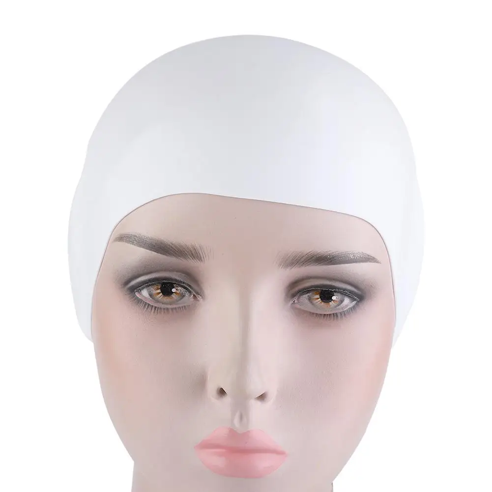 Шапочка для плавания прочная силиконовая водонепроницаемая шапочка