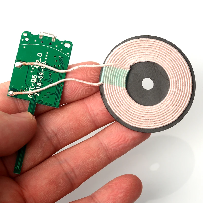 VEEAII Беспроводная зарядка 5 Вт PCBA DIY для iphone 8 чехол 7 Qi Беспроводное зарядное