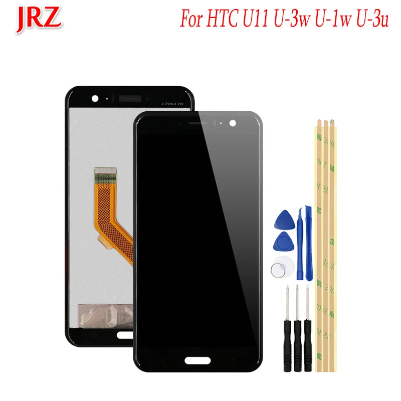 Для HTC U11 U-3w U-1w U-3u LCD дисплей и сенсорный экран 5 дюймов дигитайзер в сборе запасные
