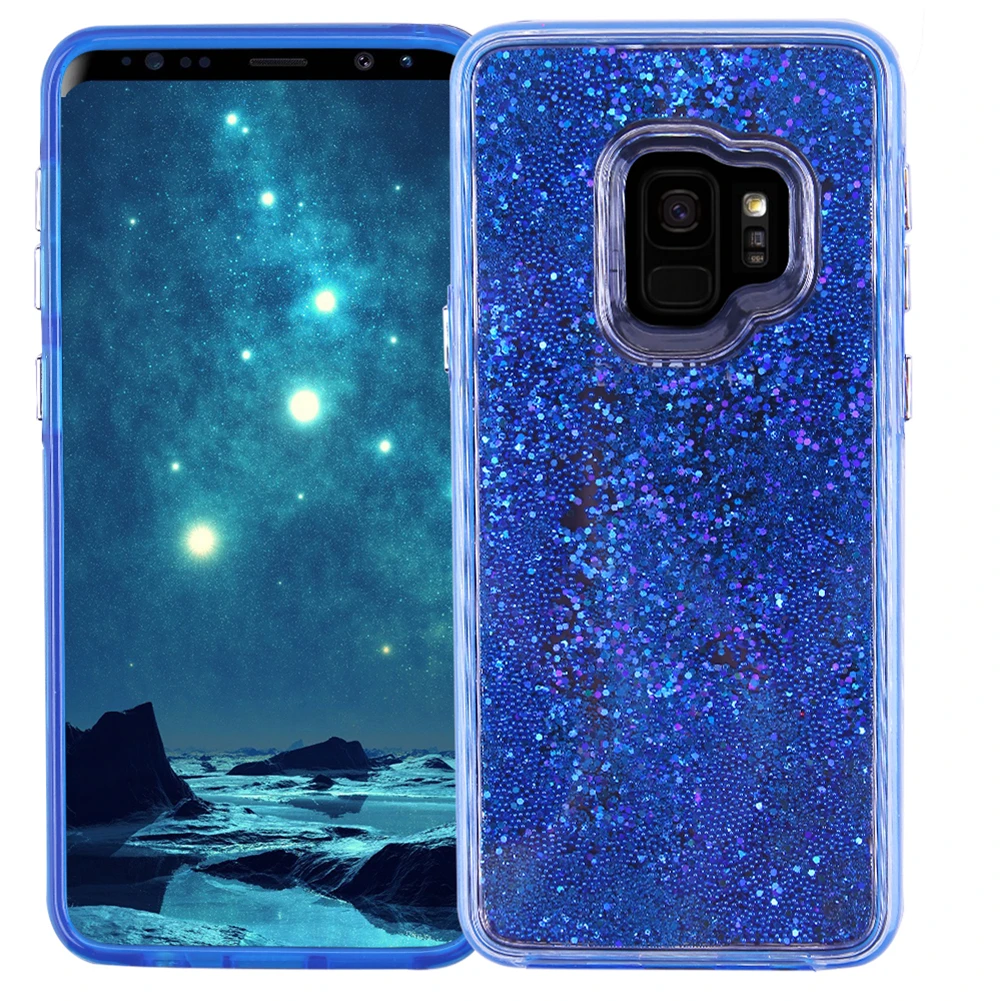 Зыбучий песок чехол для Samsung Galaxy S10/S10e/S10 Plus чехлы крышка 360 ТПУ Блестки Блестящий с