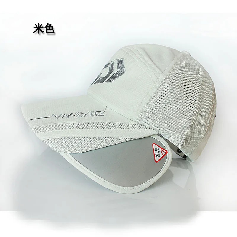 Рыболовные шапки Daiwa мужской солнцезащитный козырек от солнца дышащая сетчатая