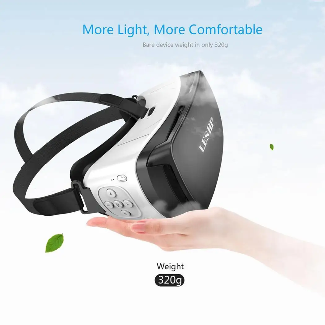 Bluetooth 3D VR очки гарнитура Виртуальная реальность IOS только для смартфонов 58 72 мм 387