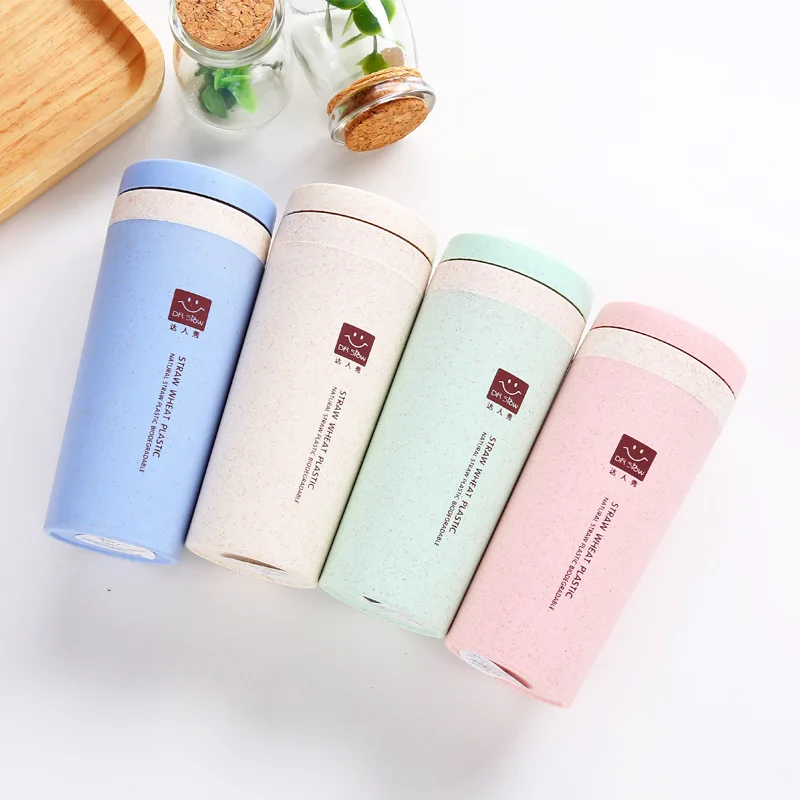 

300ml Thermal Cup For Kids Vacuum Flask Insulated Thermo Mug Water Bottle Drinkware Thermoses Thermocup Plastic Cups With Lid