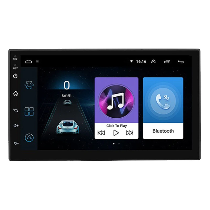 7 ''Android8.1 автомобильный Радио Стерео gps навигация Bluetooth USB FM AM 2 Din сенсорный