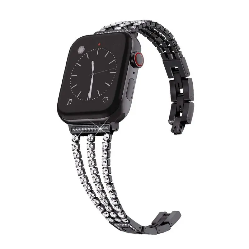Металлический ремешок для Apple Watch Watch4/3/2/1 38 мм 40 Нержавеющая сталь ремень с