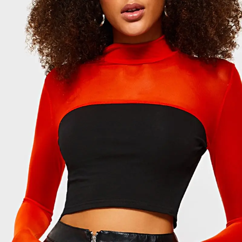 Пикантные футболки Для женщин летние тонкие солнцезащитный крем Оранжевый