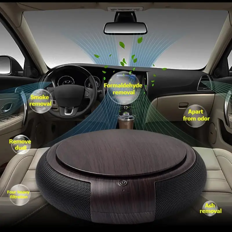 Портативный usb ионизатор очиститель воздуха автомобиля фильтр увлажнитель