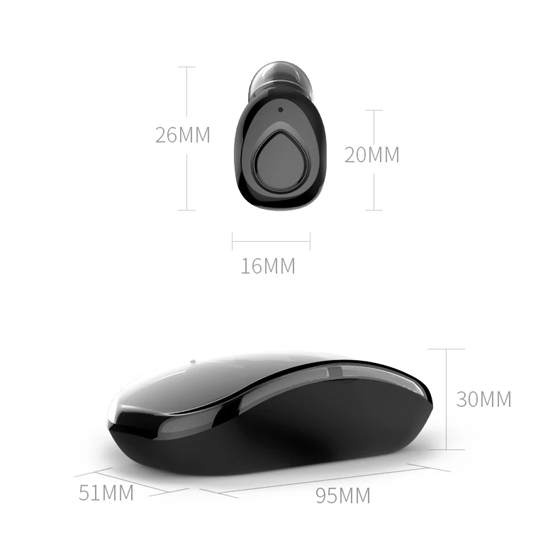 TWS X18 Беспроводные Мини Спортивные наушники Bluetooth с микрофоном для всех