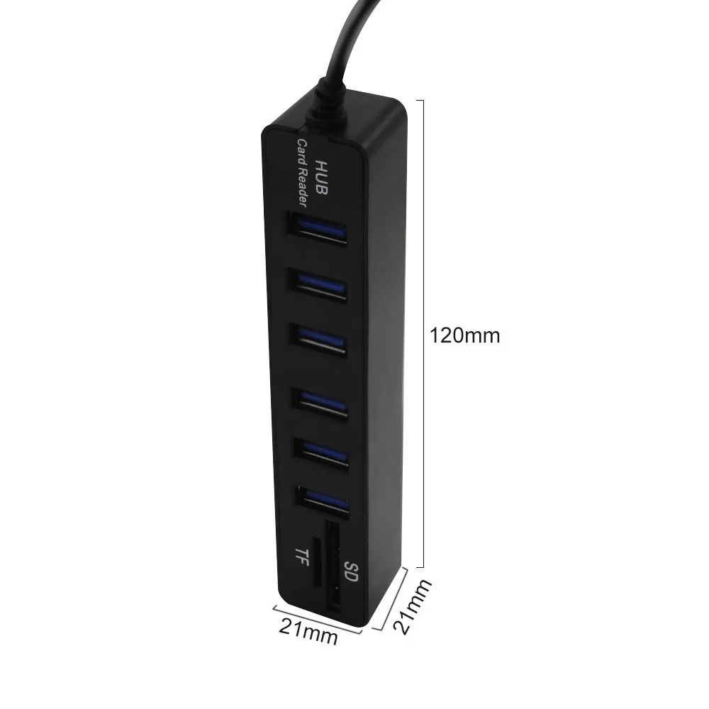 

USB- CHYI 6 USB 2,0 SD/TF