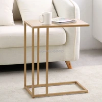 2019 nordic creative u type wrought iron bedside table flower modern living room sofa side tables furniture coffee table