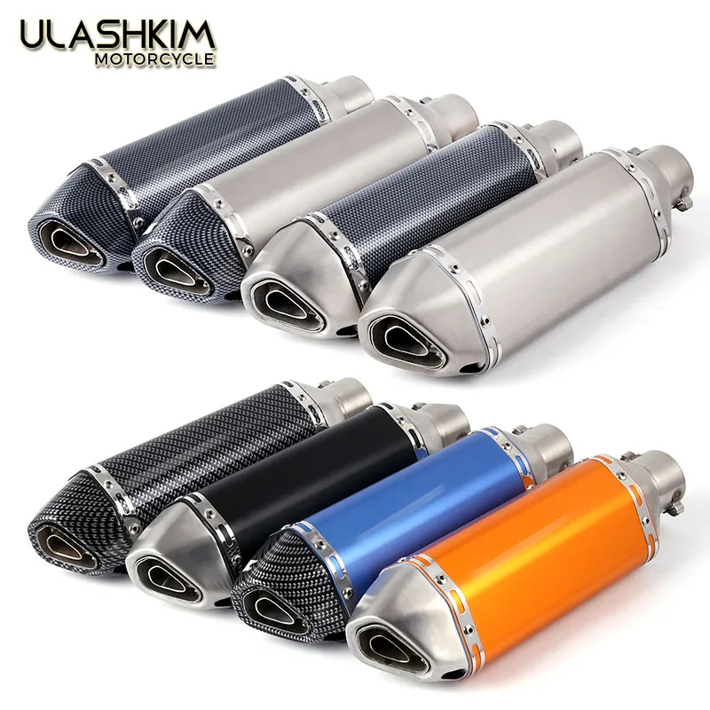 Бесплатная доставка 36 ~ 51 мм Универсальный мотоцикл yoshimura GP SC глушитель труба ATV