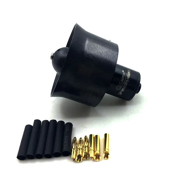 QX Motor 30 мм 6 лопастей воздуховод EDF QF1611 5000KV бесщеточный двигатель для DIY RC самолетов