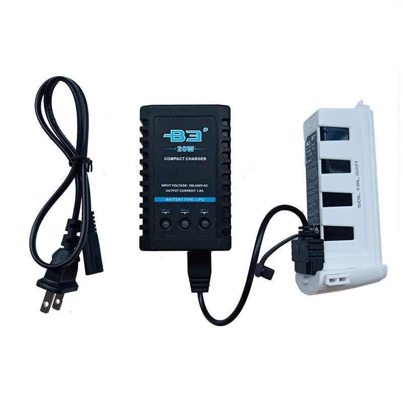 

B3 20W 1.6A Balance Charger for Hubsan Zino H117S RC Quadcopter High Speed RC Helicopter Outdoor Toys For Boy Toys Gifts